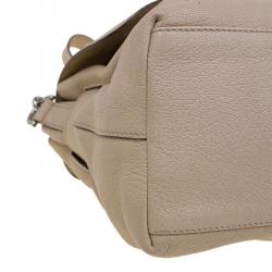 Pre Owned Mulberry Beige Leather Postmans Lock Satchel