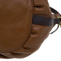 Pre Owned Mulberry Brown Leather Mitzy Hobo
