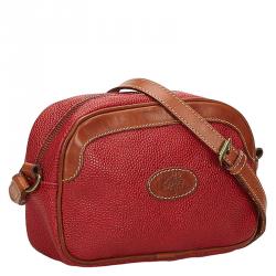 Mulberry Bi Color Coated Canvas Crossbody Bag