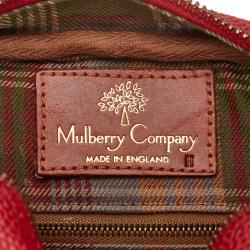 Mulberry Bi Color Coated Canvas Crossbody Bag