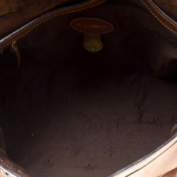 Pre Owned Mulberry Brown Leather Alexa Shoulder Bag