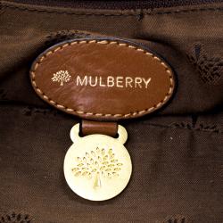 Pre Owned Mulberry Brown Leather Alexa Shoulder Bag