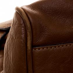 Pre Owned Mulberry Brown Leather Alexa Shoulder Bag