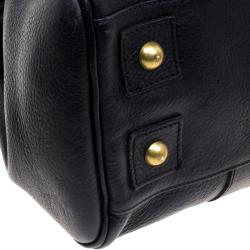 Pre Owned Mulberry Black Leather Bayswater Satchel