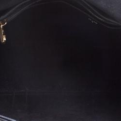 Pre Owned Mulberry Black Leather Bayswater Satchel