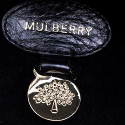 Pre Owned Mulberry Black Leather Bayswater Satchel
