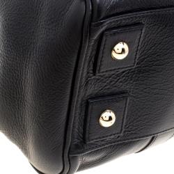 Pre Owned Mulberry Black Leather Bayswater Satchel