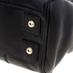 Pre Owned Mulberry Black Leather Bayswater Satchel