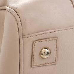 Pre Owned Mulberry Beige Leather Bayswater Satchel