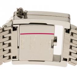 Pre Owned Nina Ricci Silver Stainless Steel N022 Women's Wristwatch 22MM