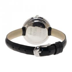 Pre Owned Nina Ricci Black Stainless Steel Classic Women's Wristwatch 25MM