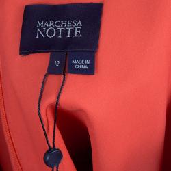 Pre Owned فستان نوتي باي ماركيزا ماكسي مزخرف بلا أكمام