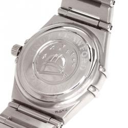 Pre Owned Omega Copper Stainless Steel Constellation Women's Wristwatch 22MM