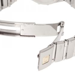 Pre Owned Omega Copper Stainless Steel Constellation Women's Wristwatch 22MM