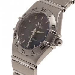 Pre Owned Omega Stainless Steel Constellation Wristwatch 24mm