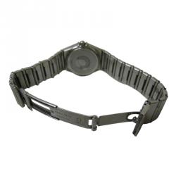 Pre Owned Omega Blue Mother of Pearl Stainless Steel Constellation My Choice Women's Wristwatch 24MM