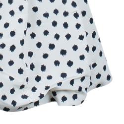 Pre Owned Oscar De La Renta Polka-dot Dress Coat M