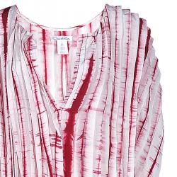 Pre Owned Oscar de la Renta Tie-dye Printed Kaftan L