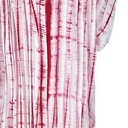 Pre Owned Oscar de la Renta Tie-dye Printed Kaftan L