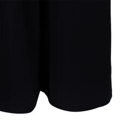 Pre Owned Oscar de la Renta Black High Waisted Wide Leg Trousers S