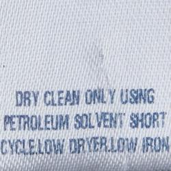 Pre Owned Oscar De La Renta Black Silk Palazzo Pants XL