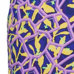 Peter Pilotto Multicolor Print Criss Cross Sleeveless Dress M