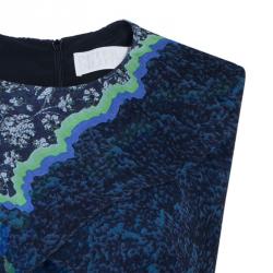 Peter Pilotto Multicolor Print Cross Column Sleeveless Dress M
