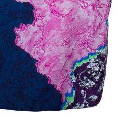 Peter Pilotto Multicolor Print Cross Column Sleeveless Dress M