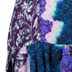 Peter Pilotto Multicolor Printed Roamer Short Dress M