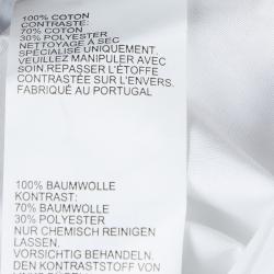 Pre Owned Peter Pilotto White Lace Detail Sleeveless Eero Blouse M