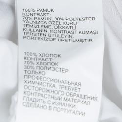 Pre Owned Peter Pilotto White Lace Detail Sleeveless Eero Blouse M