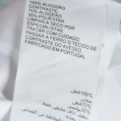 Pre Owned Peter Pilotto White Lace Detail Sleeveless Eero Blouse M