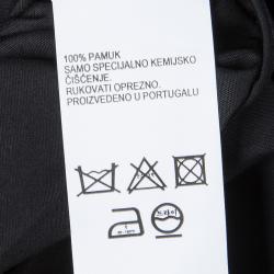 Peter Pilotto Black Embroidered Sleeveless Top S