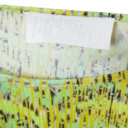 Pre Owned Peter Pilotto Multicolor Printed Bodycon Dress S