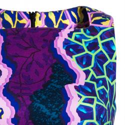 Pre Owned Peter Pilotto Multicolor Printed Sleeveless Dress S