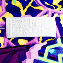 Pre Owned Peter Pilotto Multicolor Printed Sleeveless Dress S