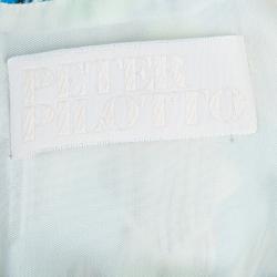 Pre Owned Peter Pilotto Printed Knee-Length Dress M