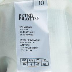 Pre Owned Peter Pilotto Printed Knee-Length Dress M