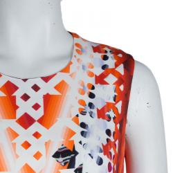 Peter Pilotto Multicolor Printed Knit Sleeveless Shift Dress M