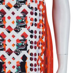 Peter Pilotto Multicolor Printed Knit Sleeveless Shift Dress M