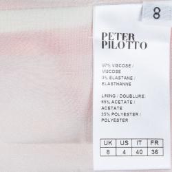 Peter Pilotto Multicolor Printed Knit Sleeveless Shift Dress M