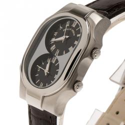 Philip Stein Silver Stainless Steel Teslar Women's Wristwatch 26MM