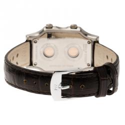 Philip Stein Silver Stainless Steel Teslar Women's Wristwatch 26MM