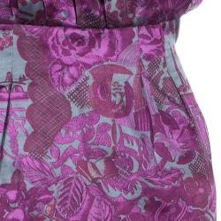 مملوكة مسبقًا Philosophy di Alberta Ferretti Floral Printed Dress M