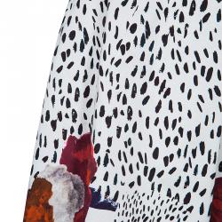 Pre Owned Philosophy Multicolor Floral Printed Skirt M