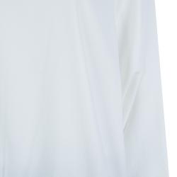 Pre Owned بلوزة فيلوسوفي دي البيرتا فيريتي برقبة مستديرة مزخرفة أكمام طويلة M