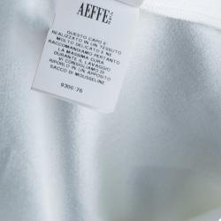 Pre Owned بلوزة فيلوسوفي دي البيرتا فيريتي برقبة مستديرة مزخرفة أكمام طويلة M