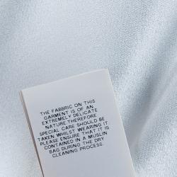 Pre Owned بلوزة فيلوسوفي دي ال�بيرتا فيريتي برقبة مستديرة مزخرفة أكمام طويلة M