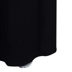 Philosophy Black Short Sleeve Slit Detail Maxi Dress S
