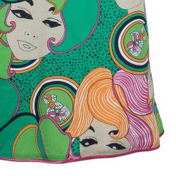 مملوكة مسبقًا Philosophy di Alberta Ferretti Face Print Dress M